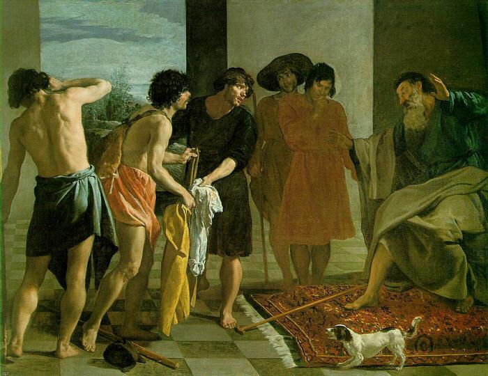 Diego Velazquez Joseph's Bloody Coat Brought to Jacob China oil painting art